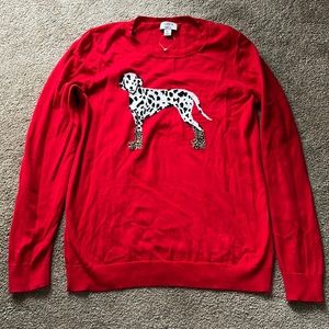 Dalmatian knit sweater
